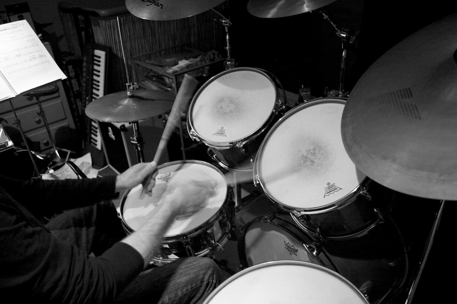 The Drum Teacher Logo on Kidsbook