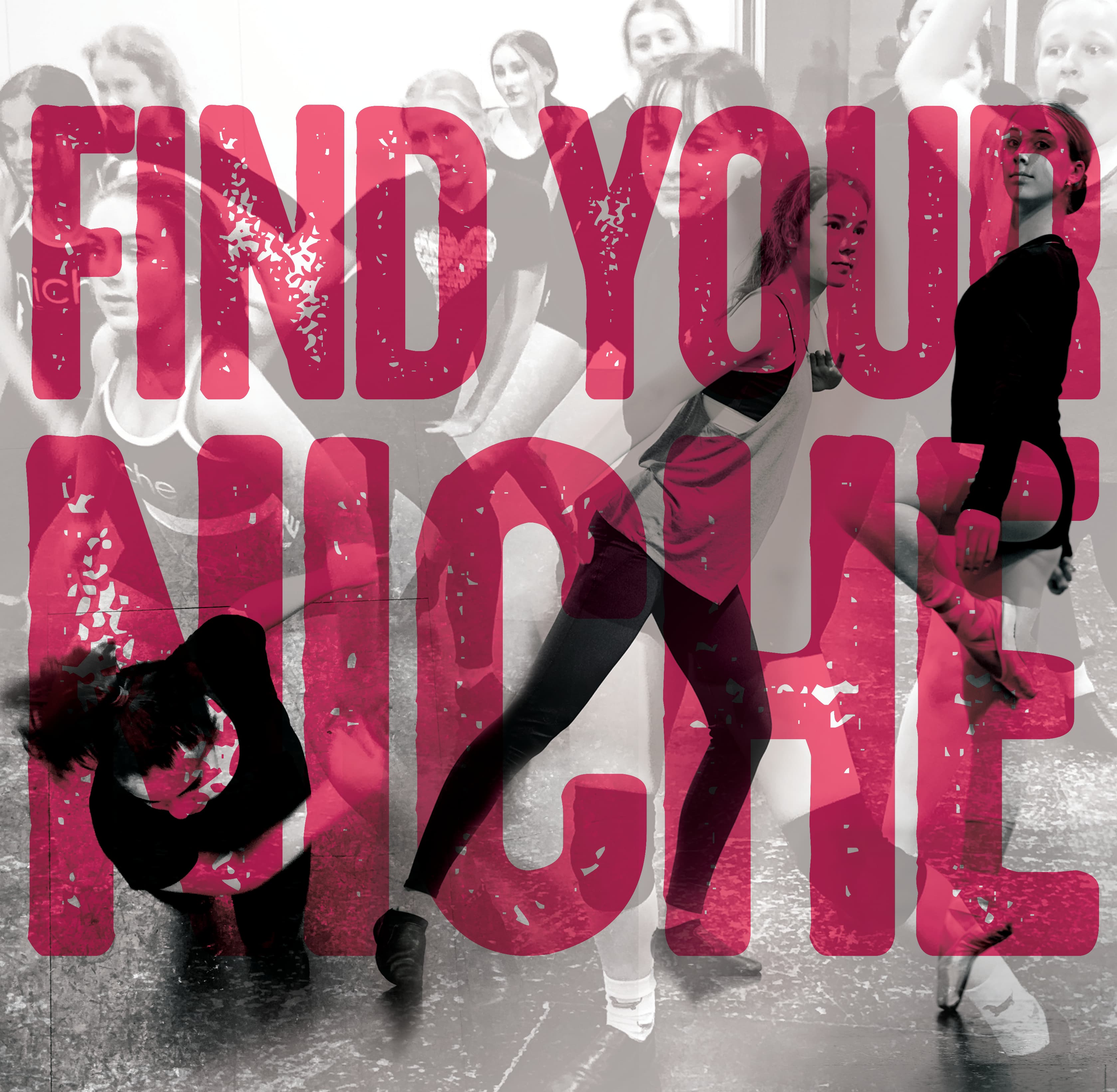 Niche Dance Studios Logo on Kidsbook