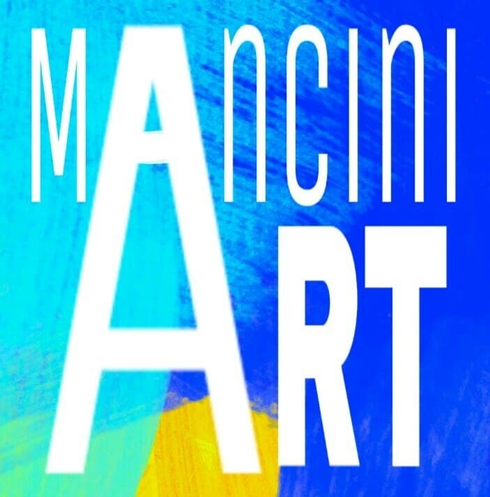 Mancini Art Gallery Logo on Kidsbook