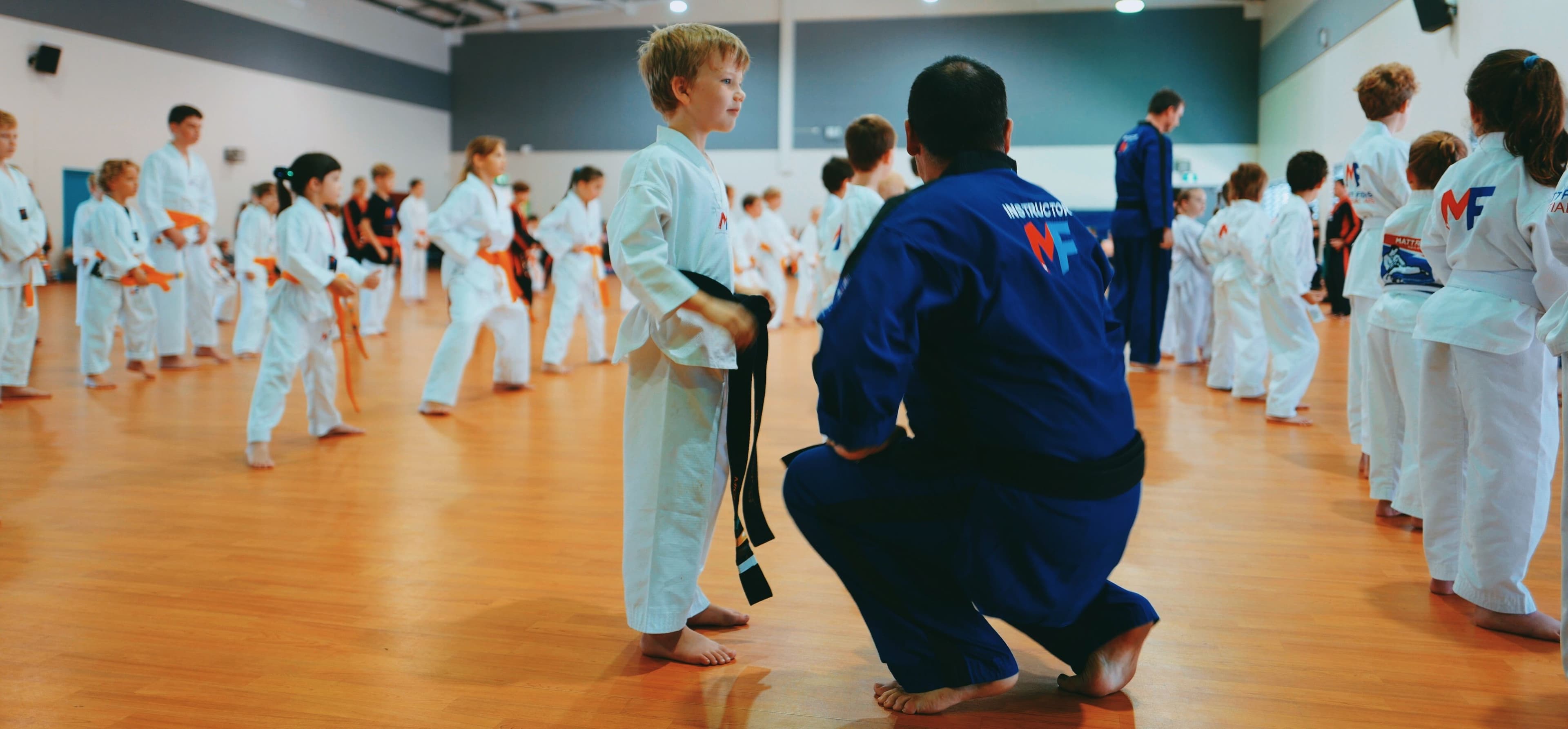 Matt Fiddes Martial Arts - North West Brisbane Logo on Kidsbook