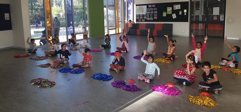ABCD (Any Body Can Dance) Bollywood Dance School Logo on Kidsbook