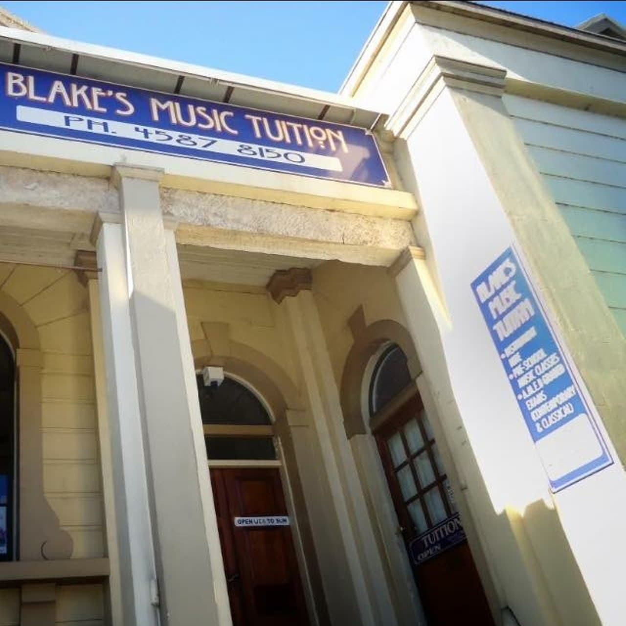 Blake's Music Tuition Logo on Kidsbook