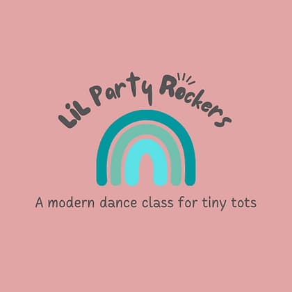 Lil Party Rockers Logo on Kidsbook