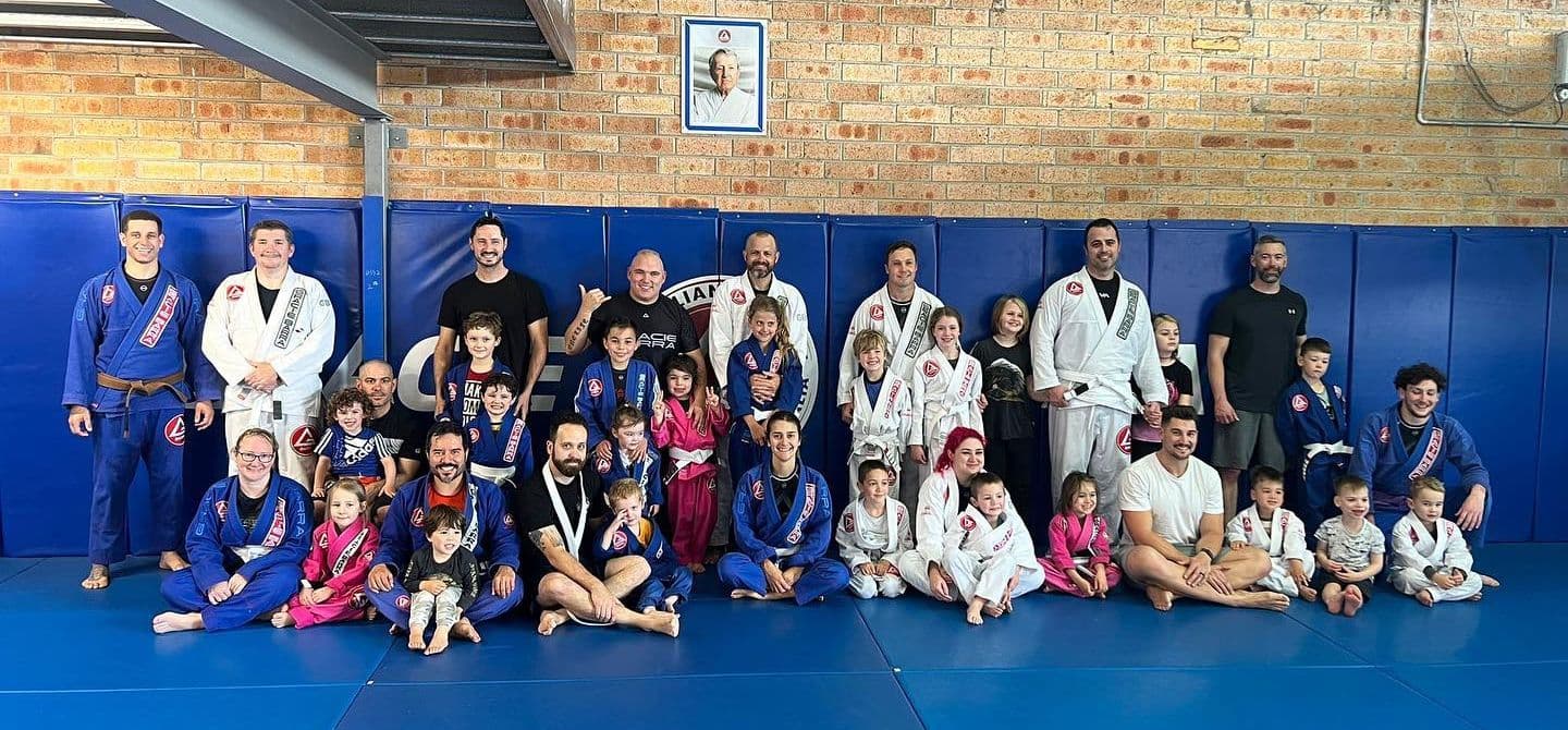 Gracie Barra Central Coast Logo on Kidsbook