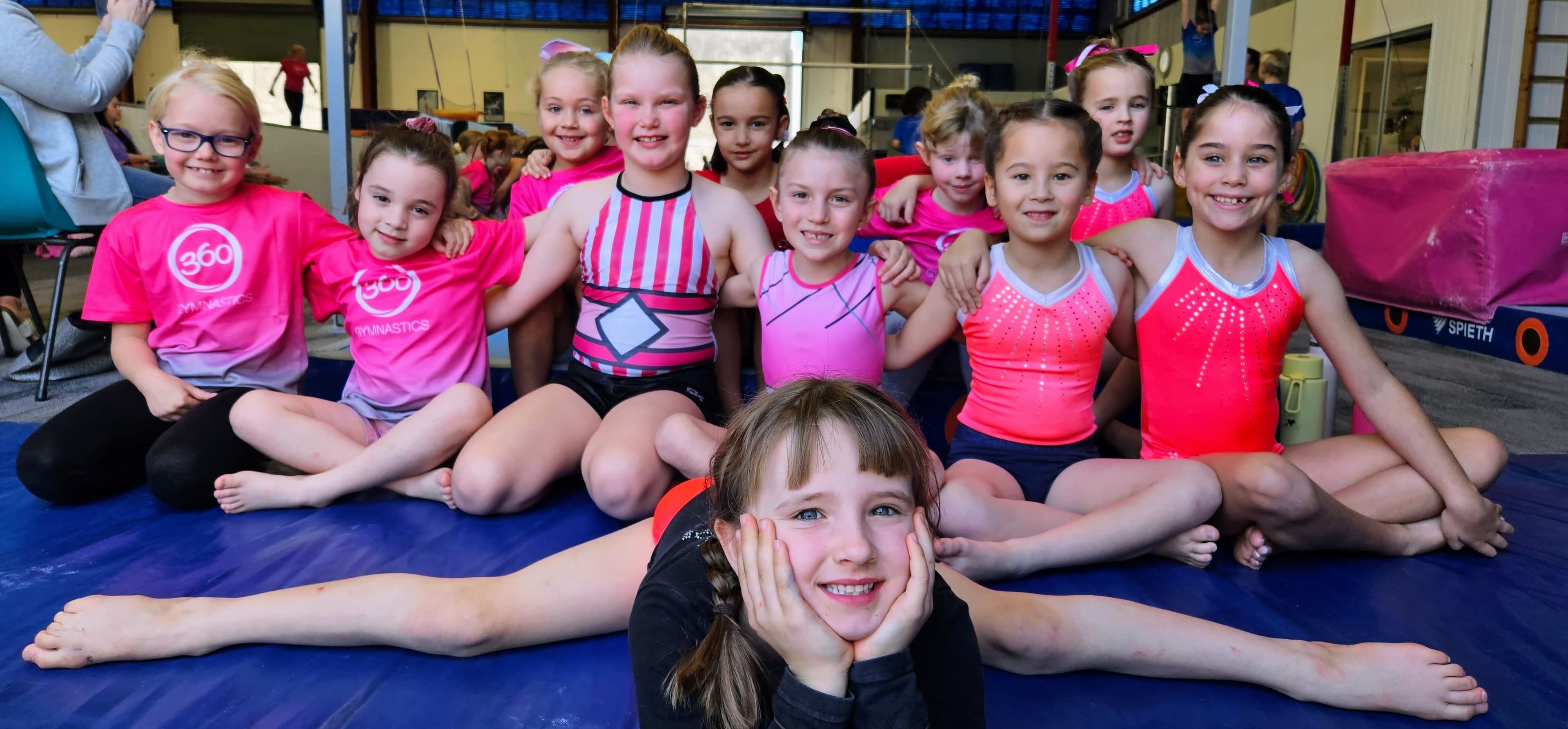 360 Gymnastics Logo on Kidsbook
