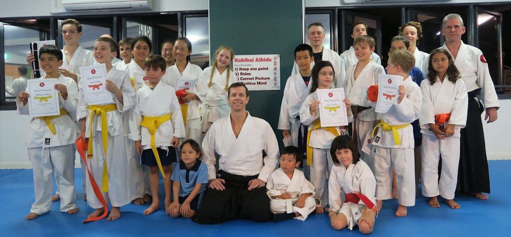 Aikido Kokikai Brisbane Logo on Kidsbook
