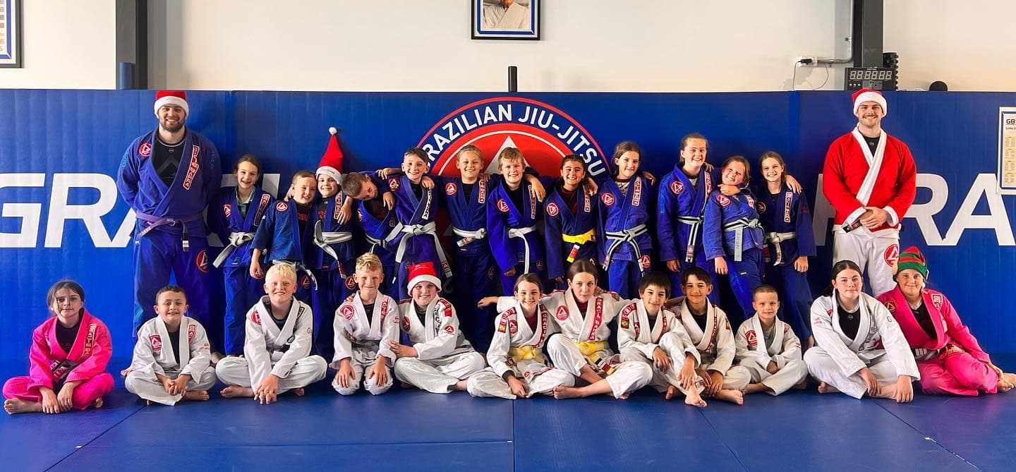 Gracie Barra Tuggerah Logo on Kidsbook
