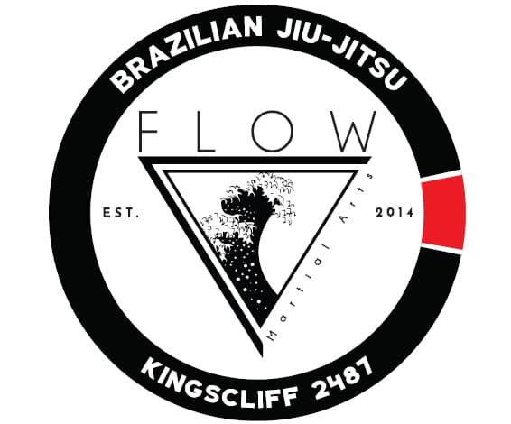 Flow Martial Arts Kingscliff Logo on Kidsbook