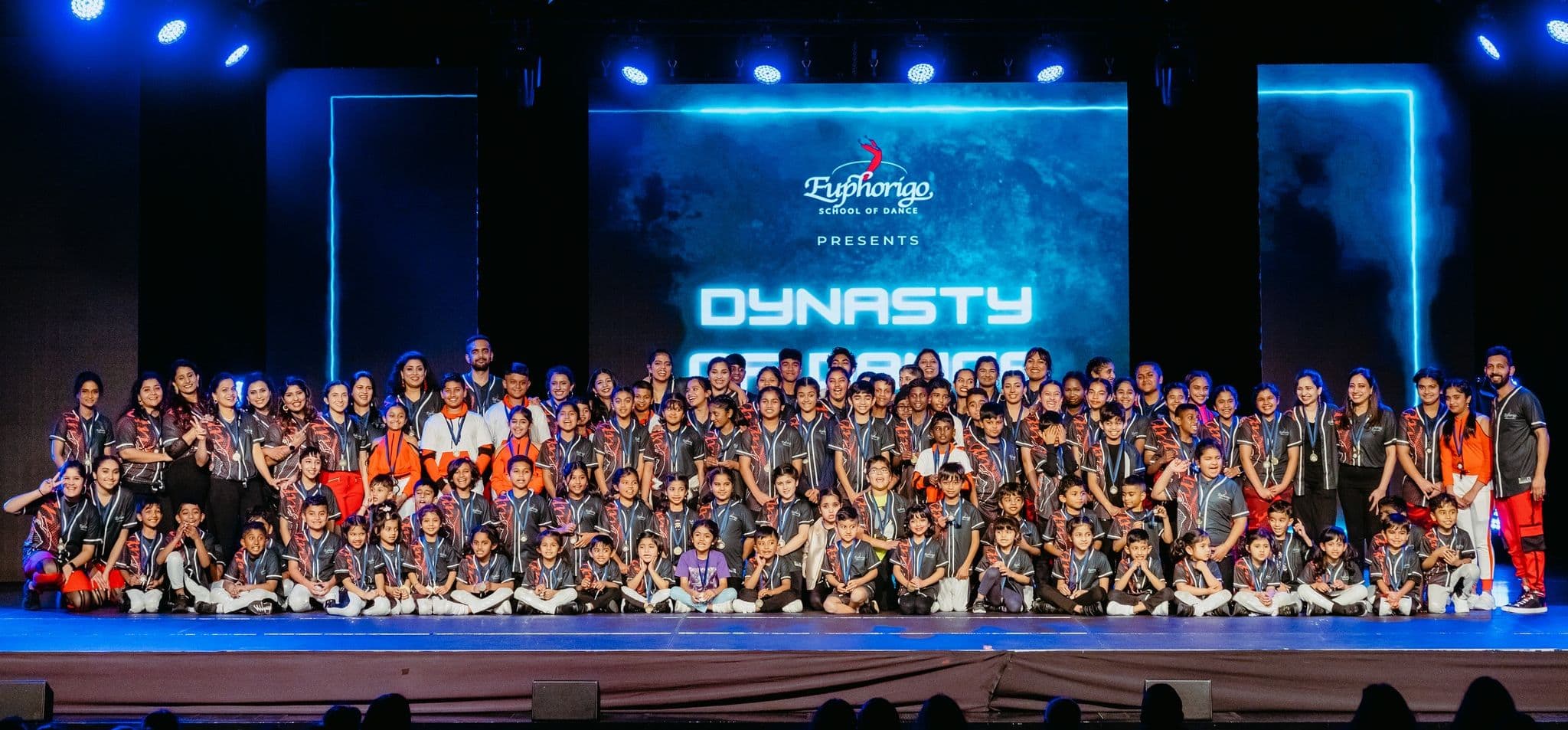 Euphorigo School of dance Logo on Kidsbook