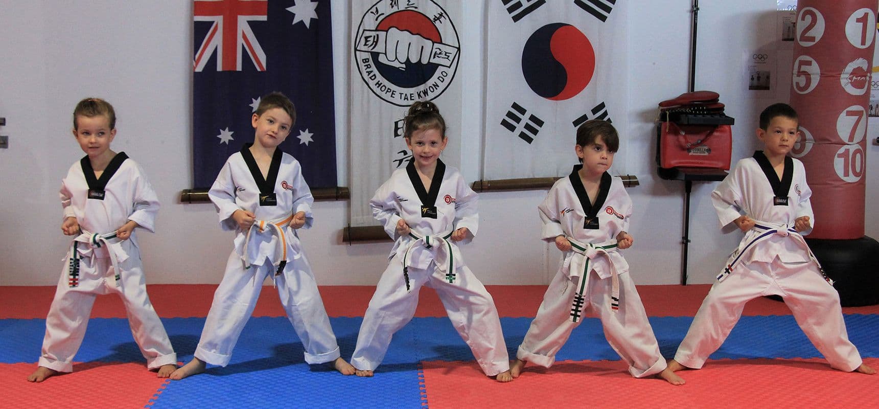 Brad Hope Family Martial Arts Logo on Kidsbook