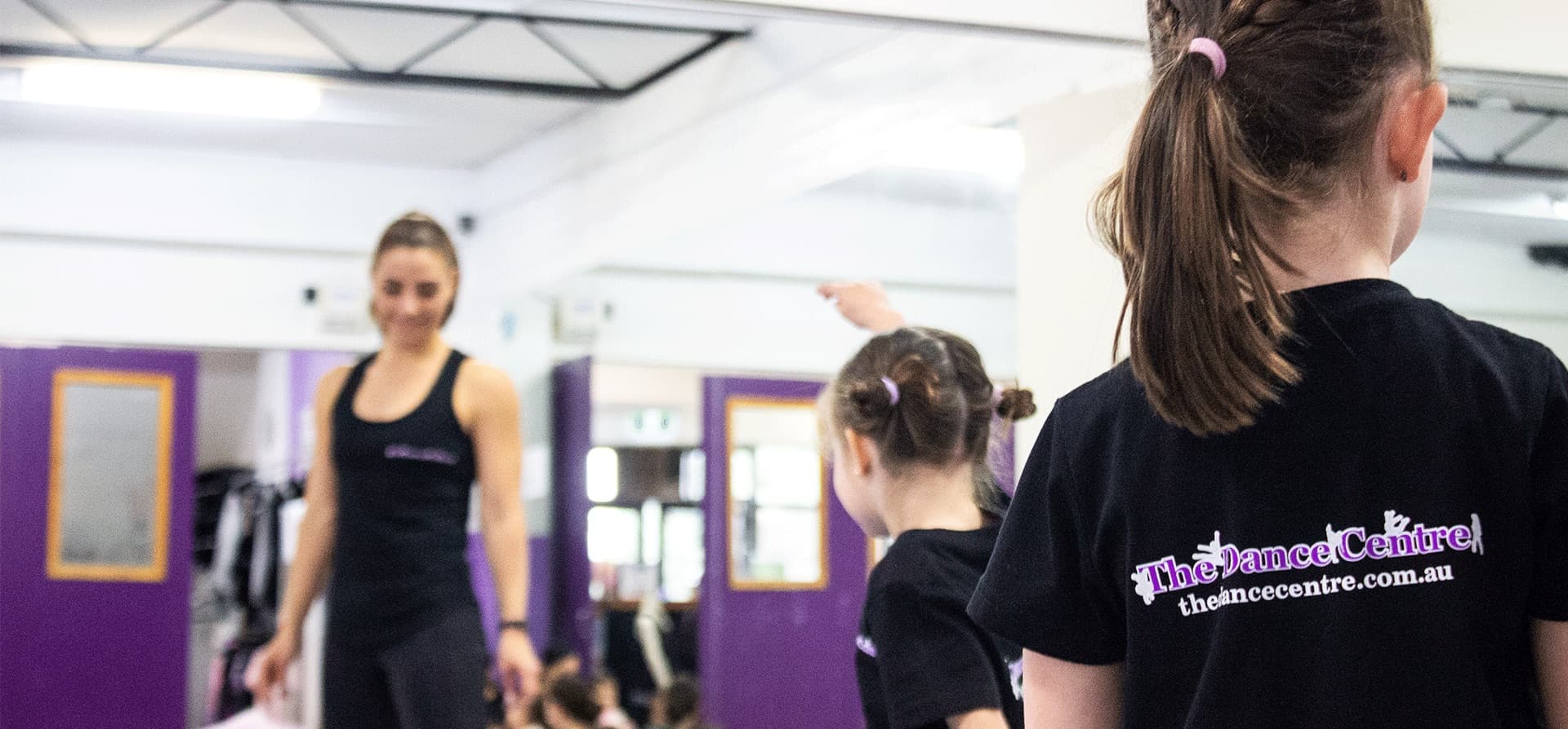 The Dance Centre Logo on Kidsbook