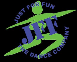Just For Fun The Dance Company Logo on Kidsbook