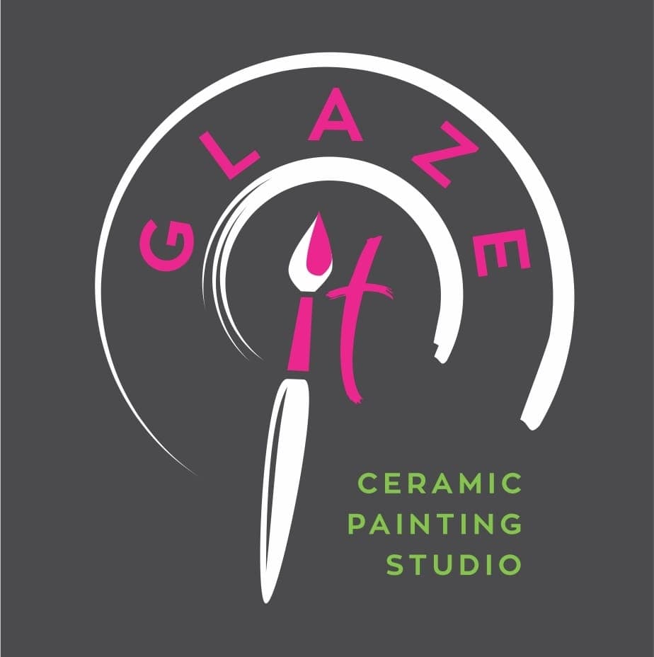 Glaze It Studio Logo on Kidsbook