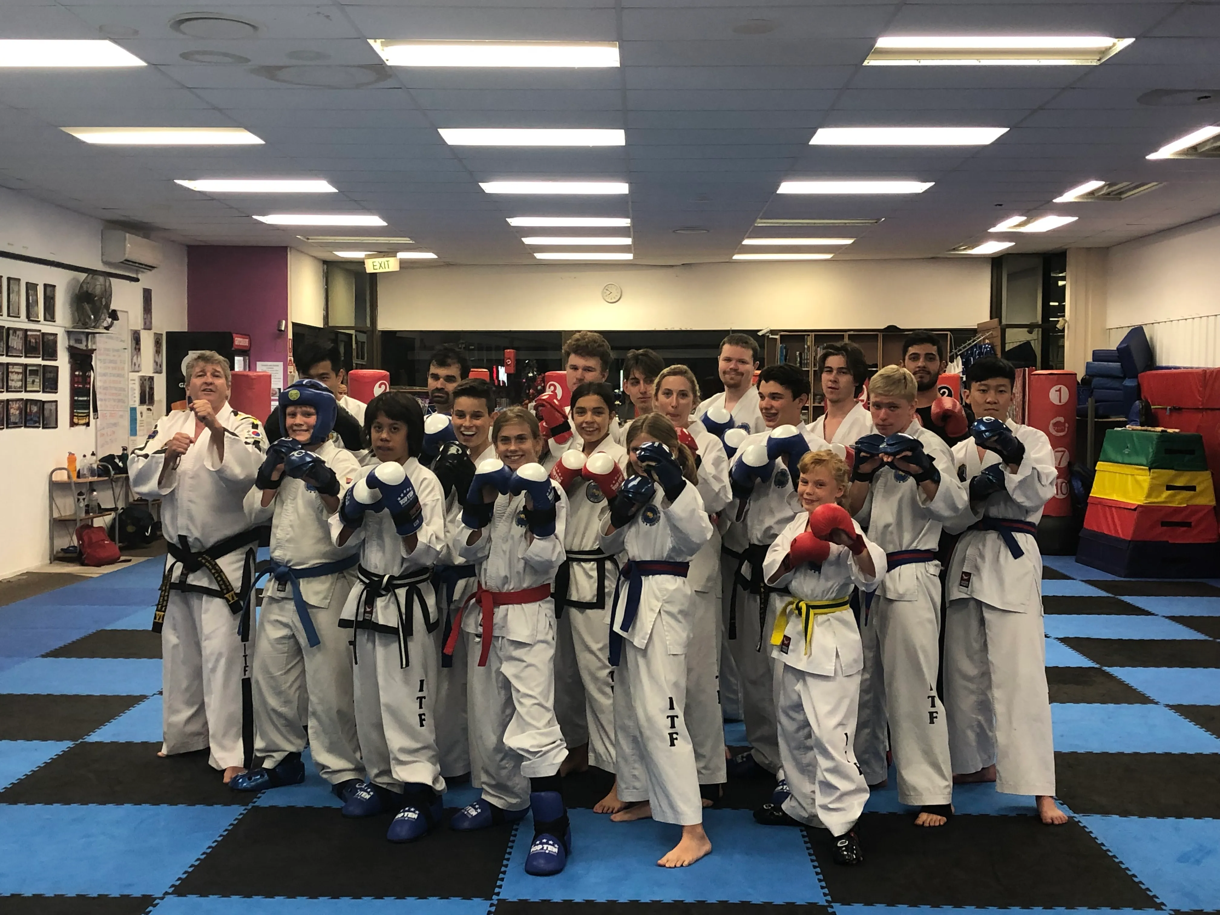 Baekjul Black Belt Academy Logo on Kidsbook