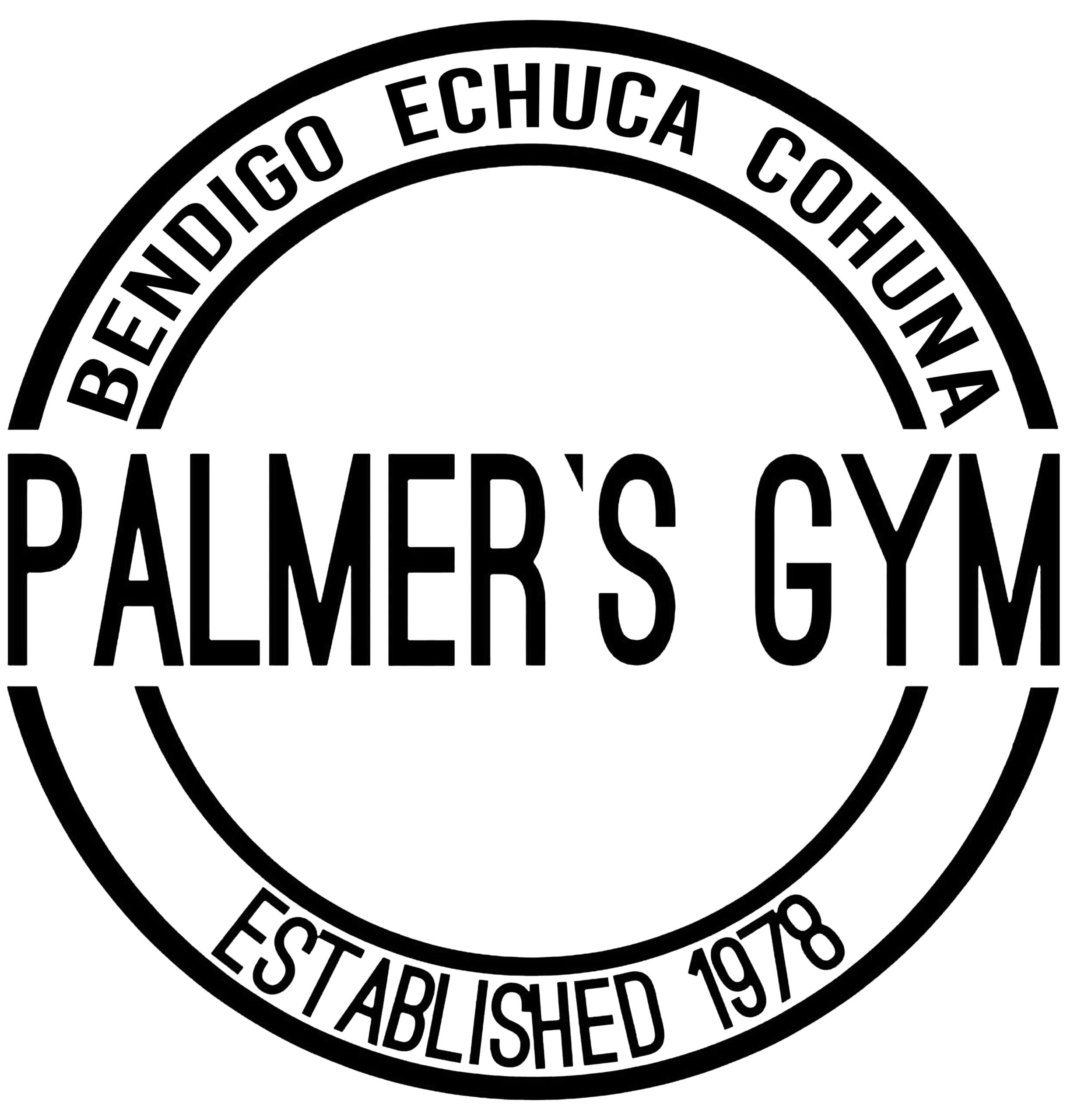 Palmer's Gym Bendigo Logo on Kidsbook