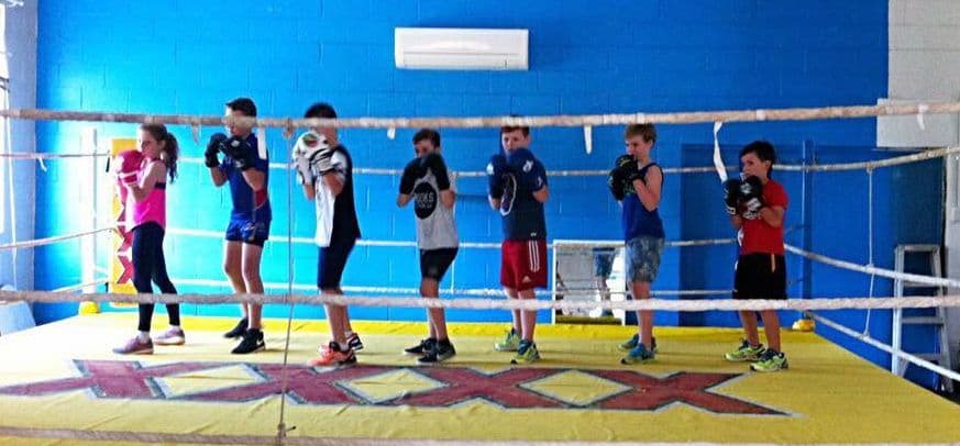 The Gap Boxing Club Logo on Kidsbook