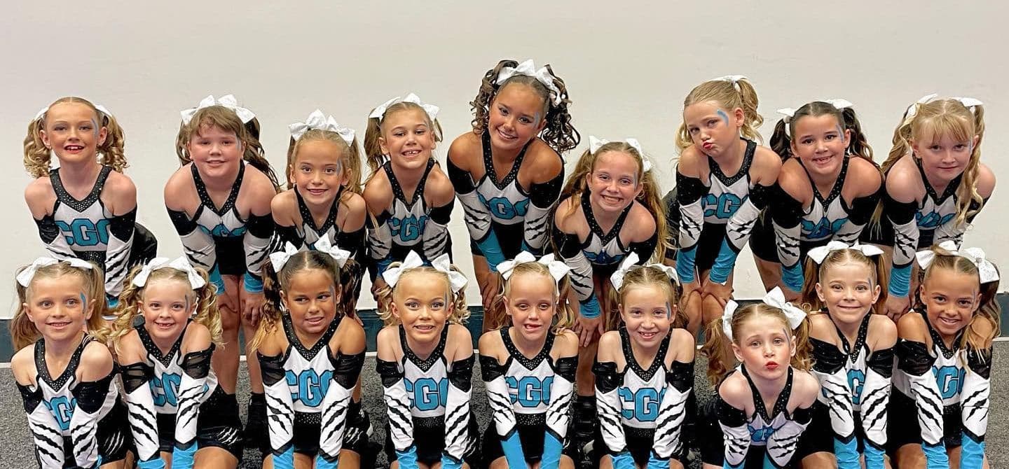 Flex GC - Gymnastics & Cheerleading Logo on Kidsbook