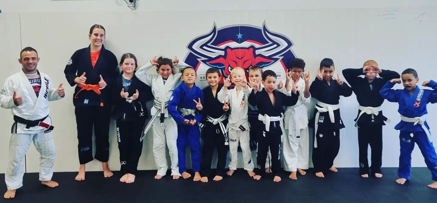 Taurus Brazilian Jiu Jitsu Logo on Kidsbook