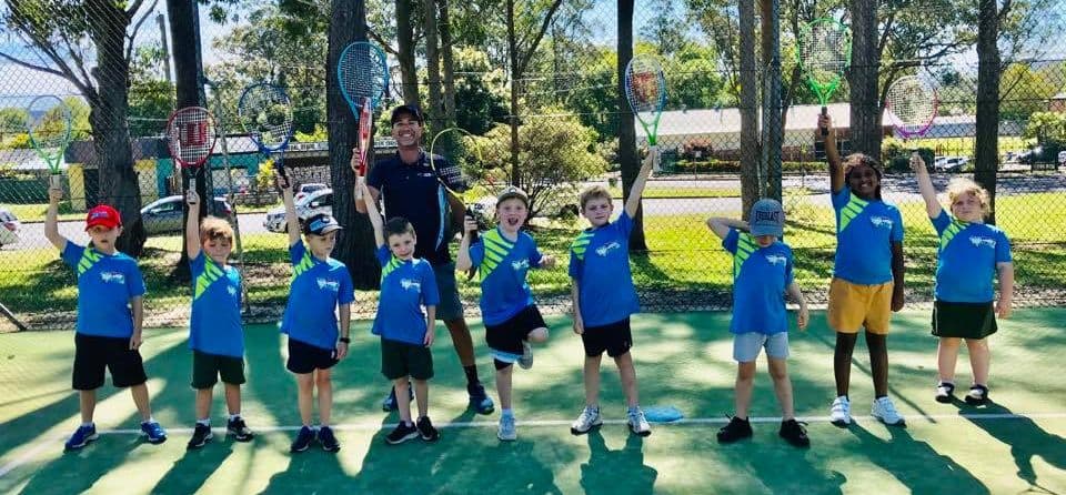 Slice Tennis Academy Logo on Kidsbook