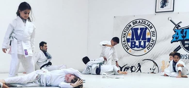 Atos Brisbane MotaVation Brazilian Jiu Jitsu Logo on Kidsbook