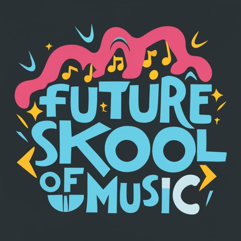 Futureskool of Music Logo on Kidsbook