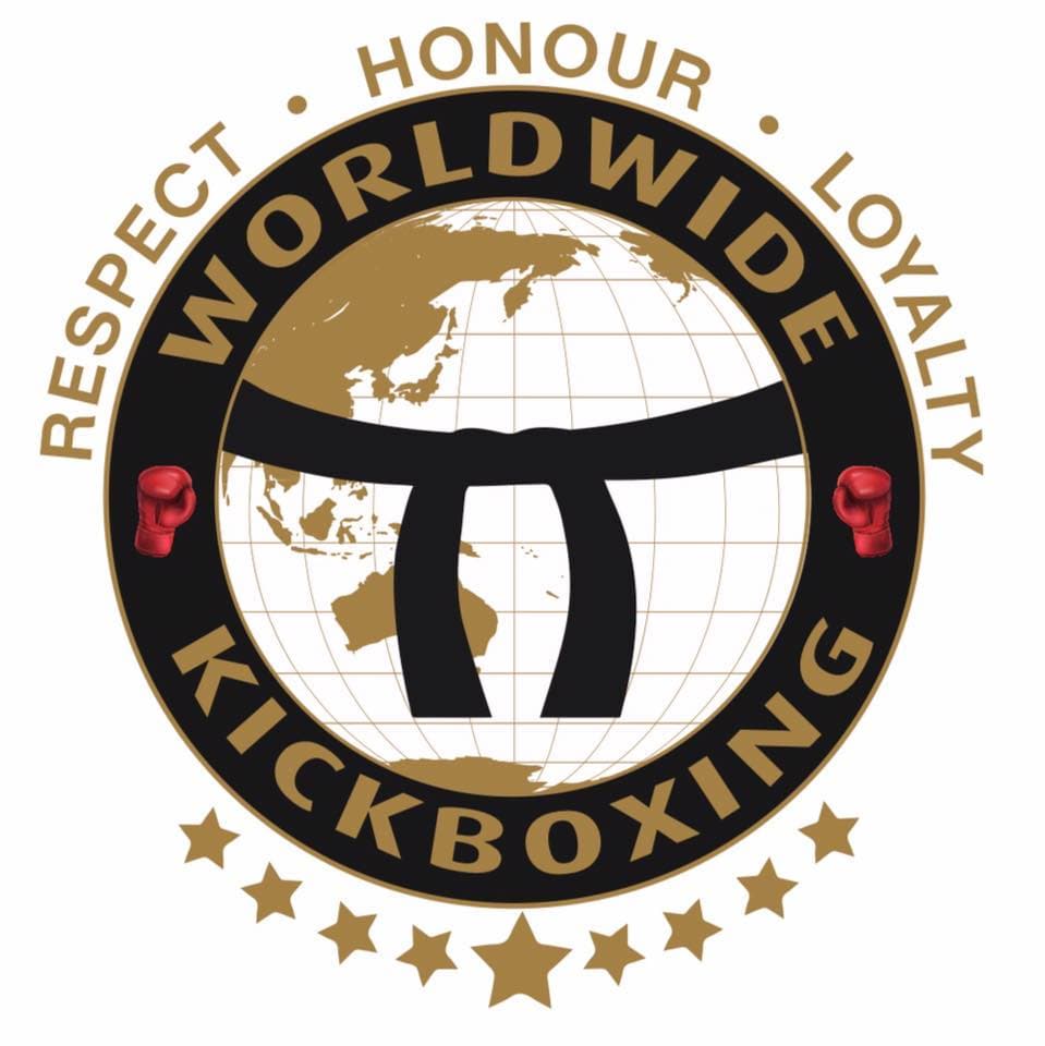 Worldwide Kickboxing Maroochydore Logo on Kidsbook
