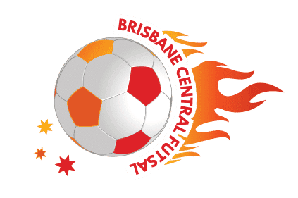 Brisbane Central Futsal Logo on Kidsbook