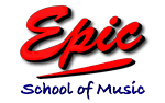 Epic School of Music Logo on Kidsbook