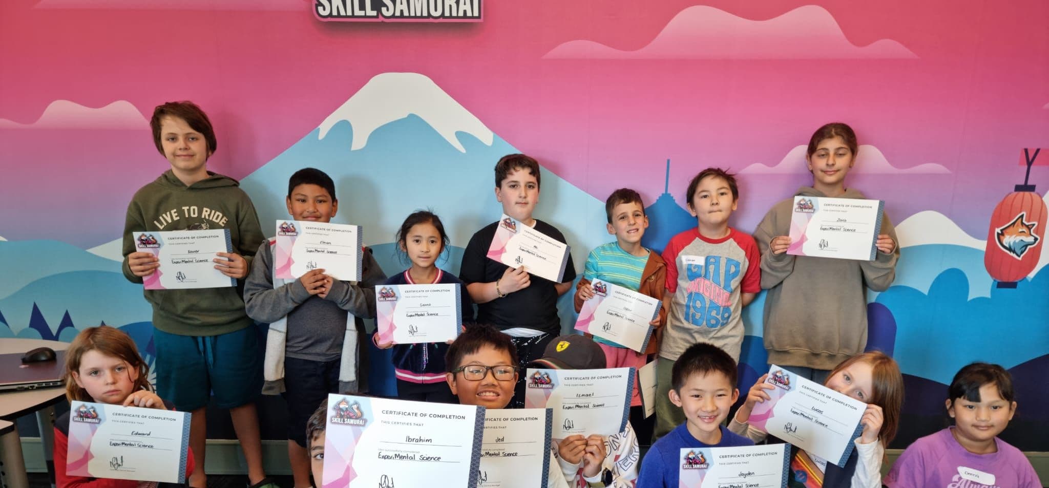 Skill Samurai Ashmore Logo on Kidsbook