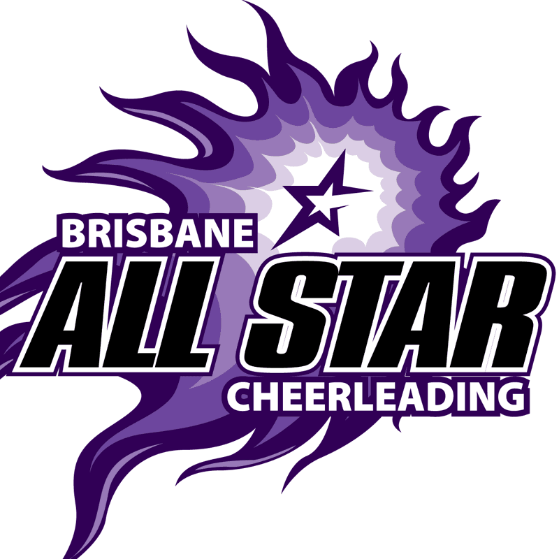Brisbane All Star Cheerleading Logo on Kidsbook