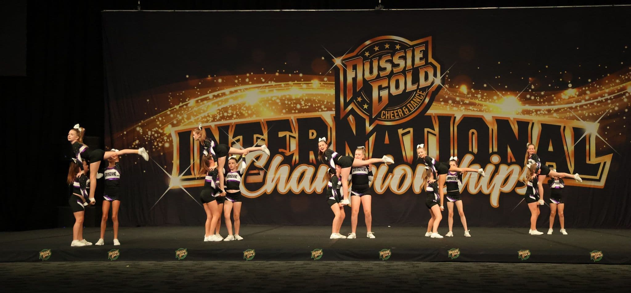 Brisbane All Star Cheerleading Logo on Kidsbook