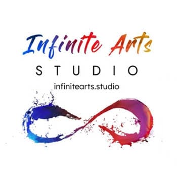Infinite Arts Studio Logo on Kidsbook