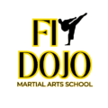 Fit Dojo Martial Arts School Logo on Kidsbook