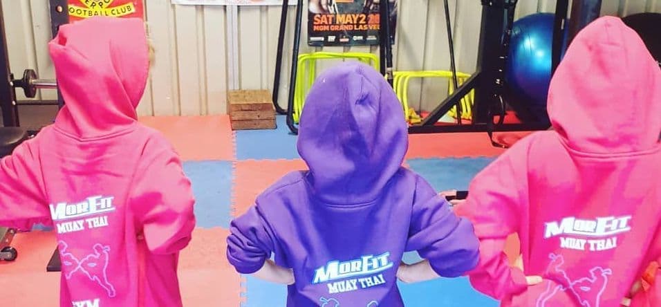 Morfit Gym & Wellness Hub Logo on Kidsbook