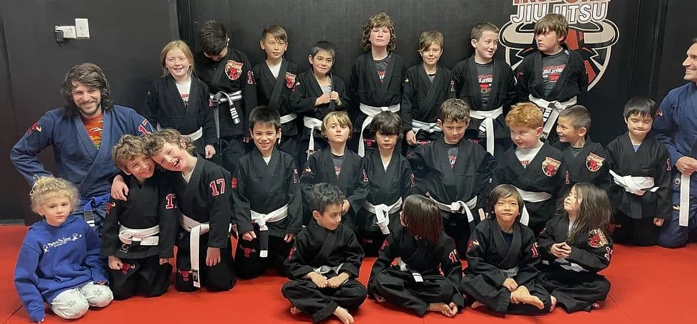 True Grit Jiu Jitsu Logo on Kidsbook