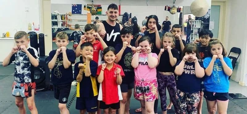 Strong Heart Muay Thai Adelaide Logo on Kidsbook