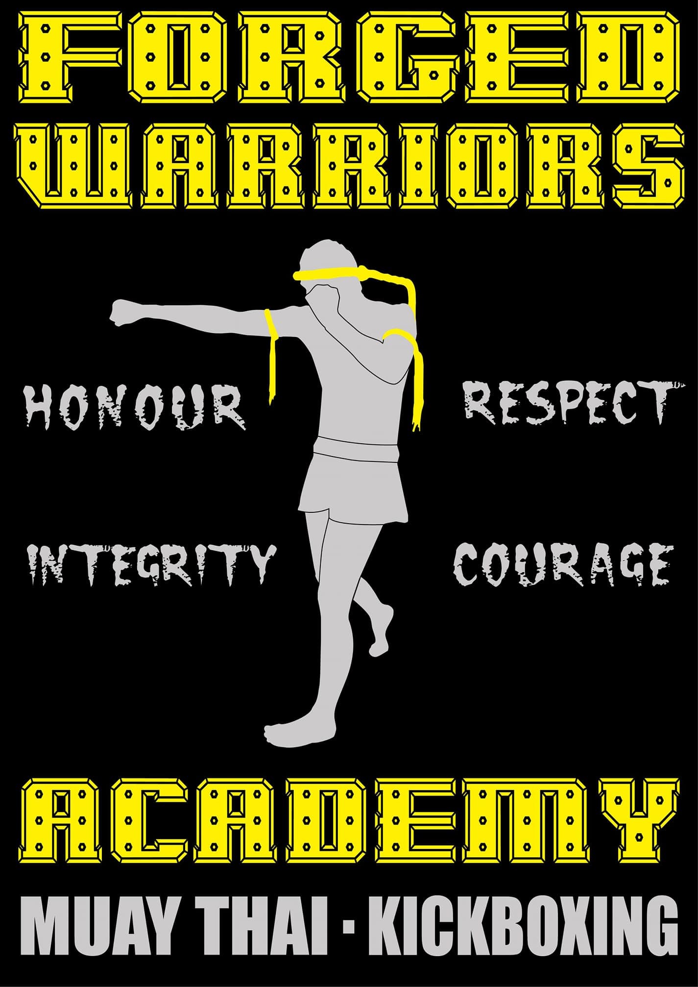 Forged Warriors Muay Thai Adelaide Logo on Kidsbook