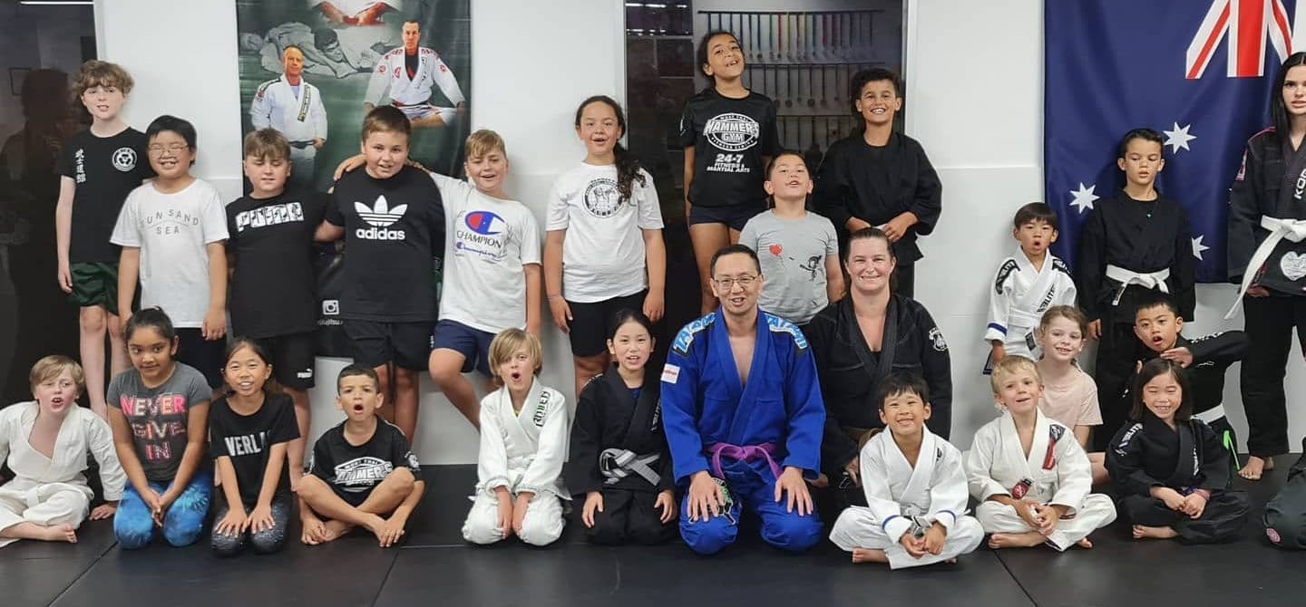 Perkins Jiu Jitsu Logo on Kidsbook