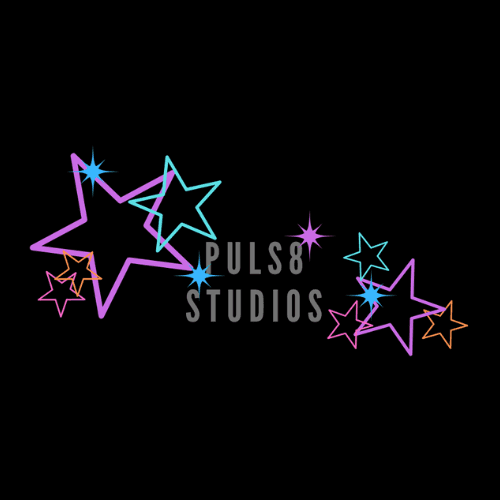 Puls8 Studios Logo on Kidsbook