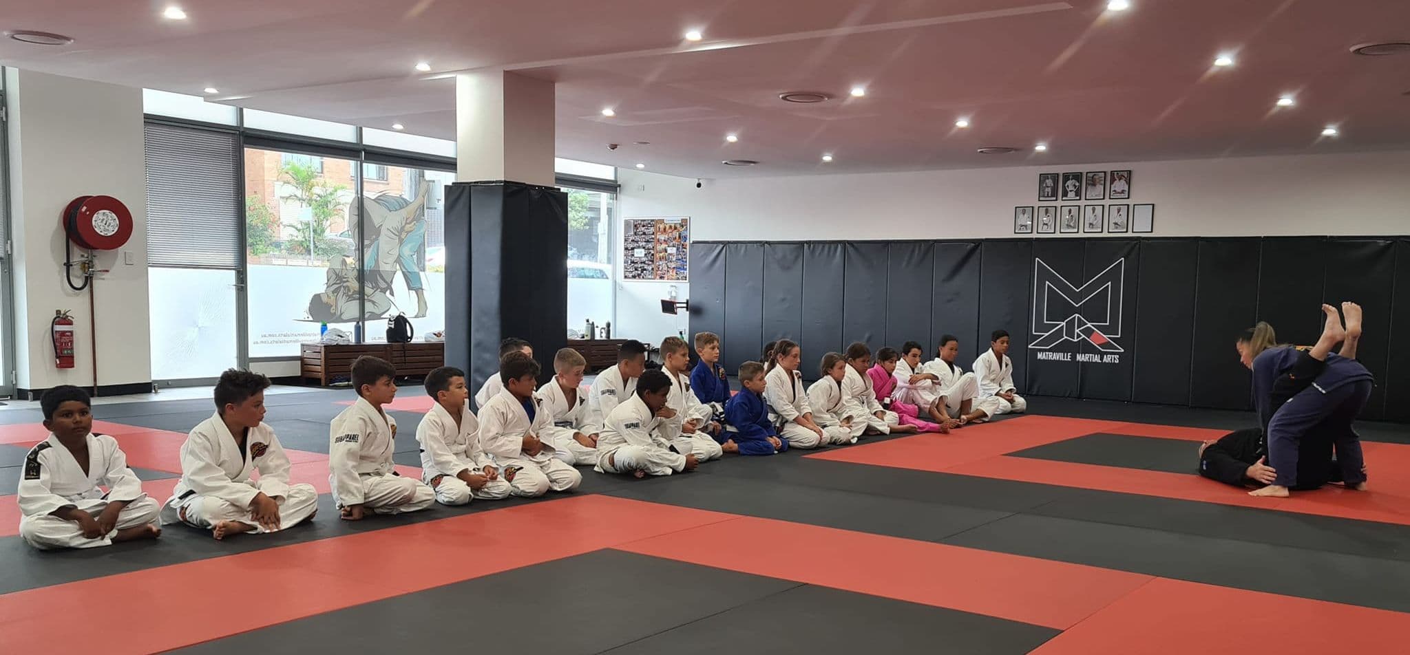 Ultimate Jiu Jitsu Matraville Logo on Kidsbook