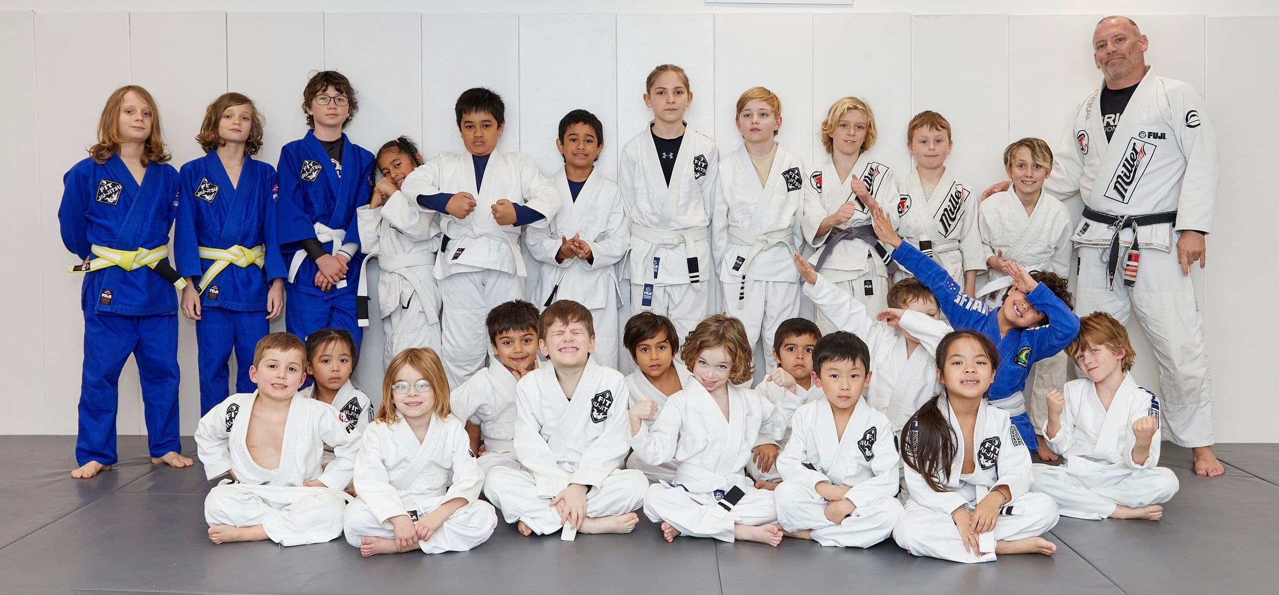Bondi Jiu Jitsu Academy Logo on Kidsbook