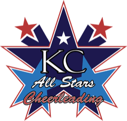 KC Allstars Cheerleading Logo on Kidsbook