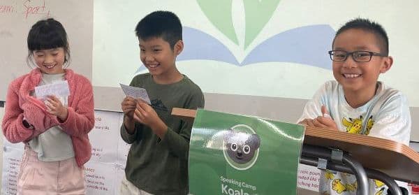 Speaking Schools Australasia Logo on Kidsbook