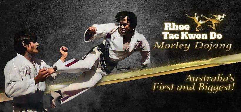 Rhee Tae Kwon Do - Morley & Noranda Logo on Kidsbook