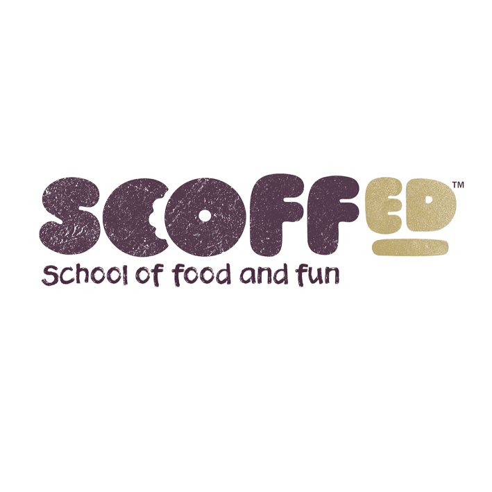 Scoffed Cooking School Logo on Kidsbook
