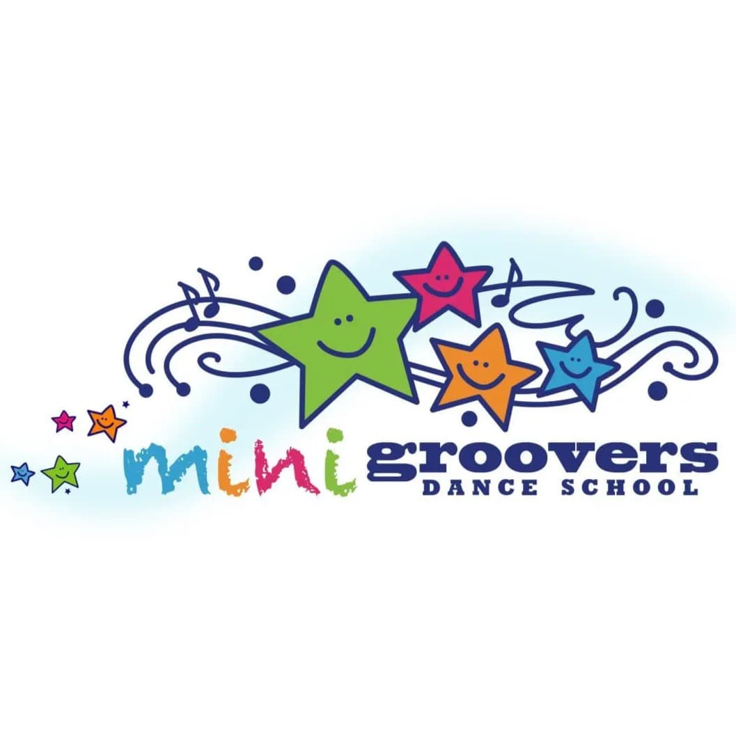 Mini Groovers & The Next Groove Dance Logo on Kidsbook