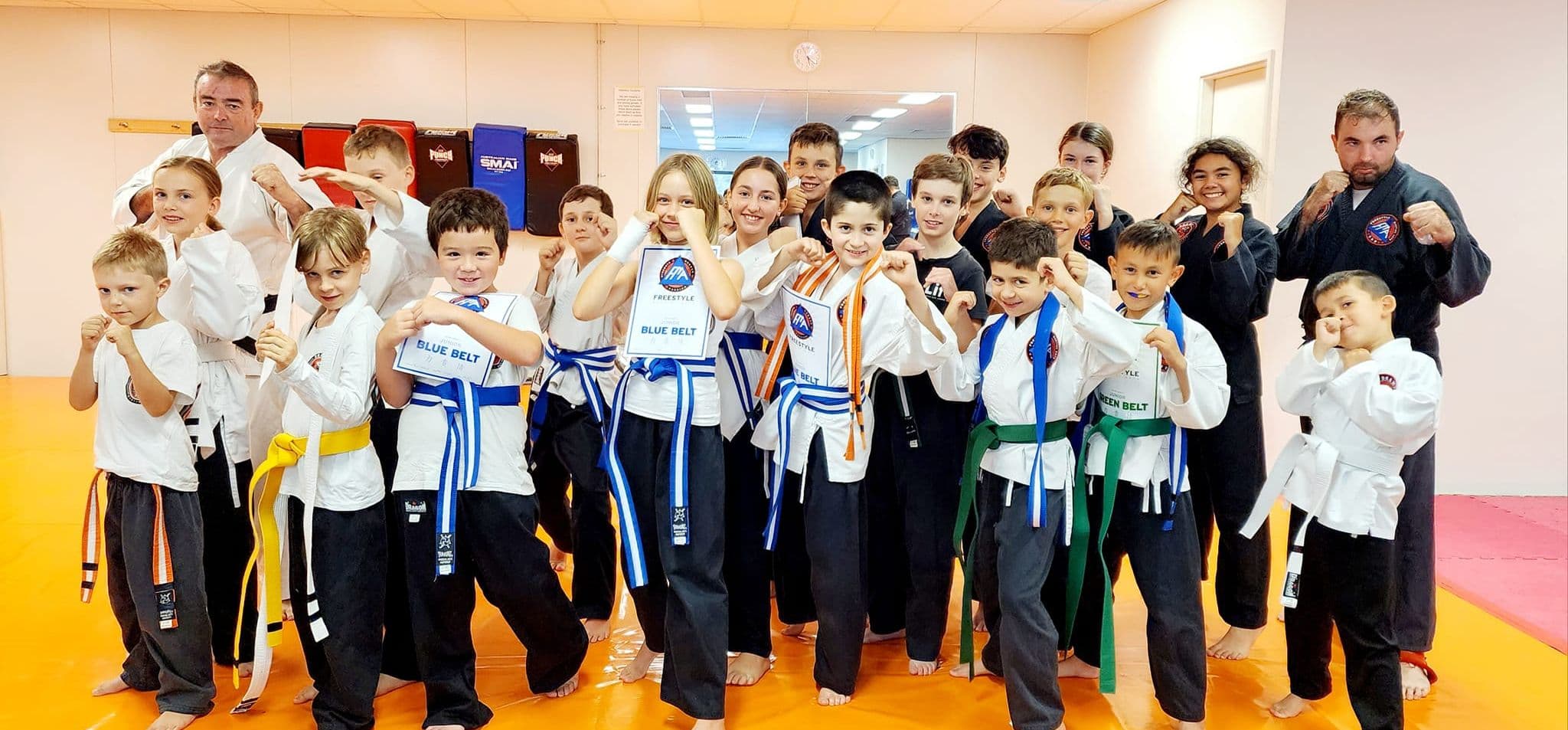 Okami Martial Arts Logo on Kidsbook