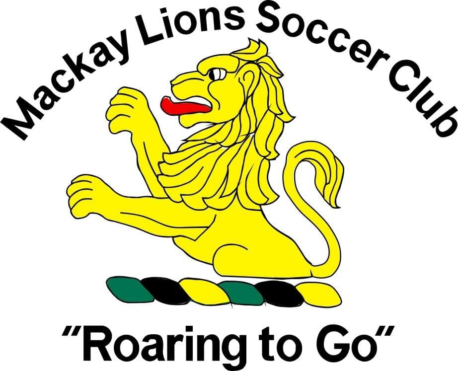 Mackay Lions SC Logo on Kidsbook