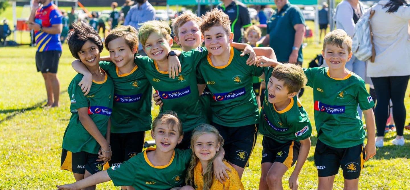 Mackay Lions SC Logo on Kidsbook