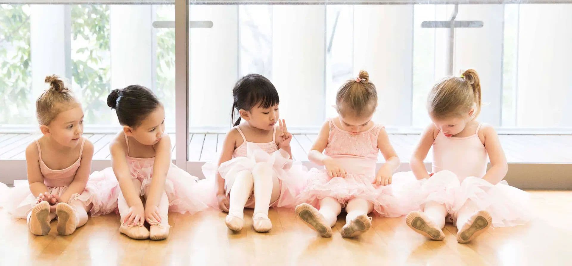 Pretty Little Ballerinas Logo on Kidsbook